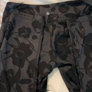 Lululemon Floral Capris